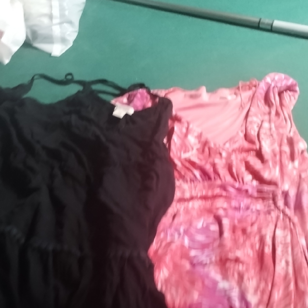 Mossimo Supply Co. Black and Pink Dresses